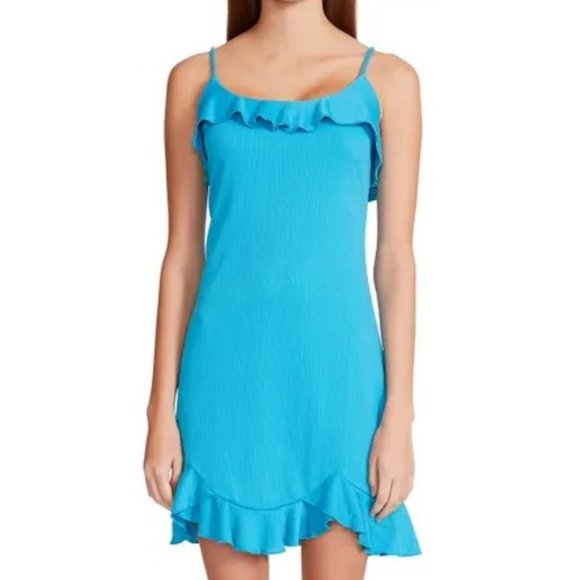 Betsey Johnson Cut It Out Bow Back Mini Dress Sz SM - Picture 1 of 10